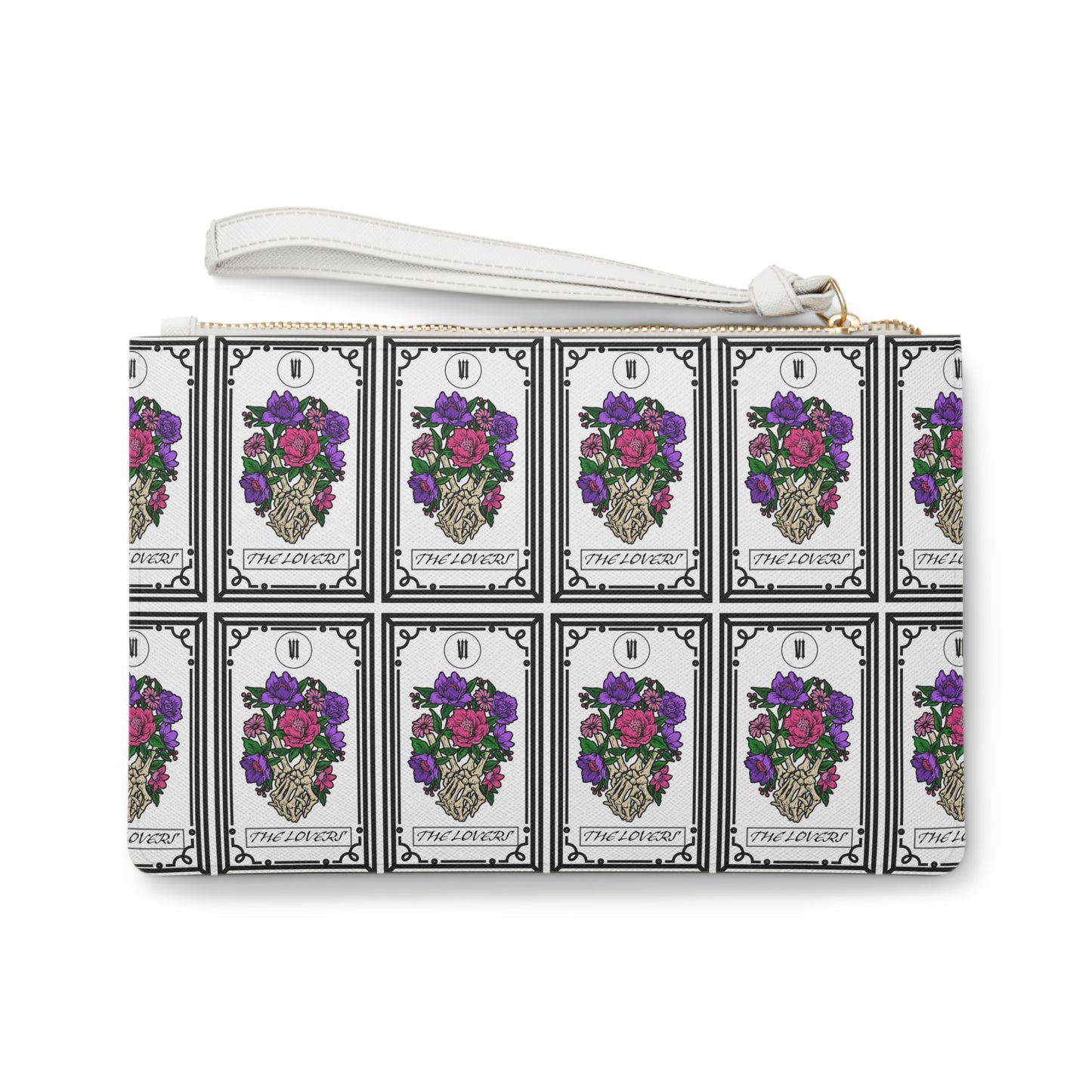Tarot Collection Lovers Clutch Bag