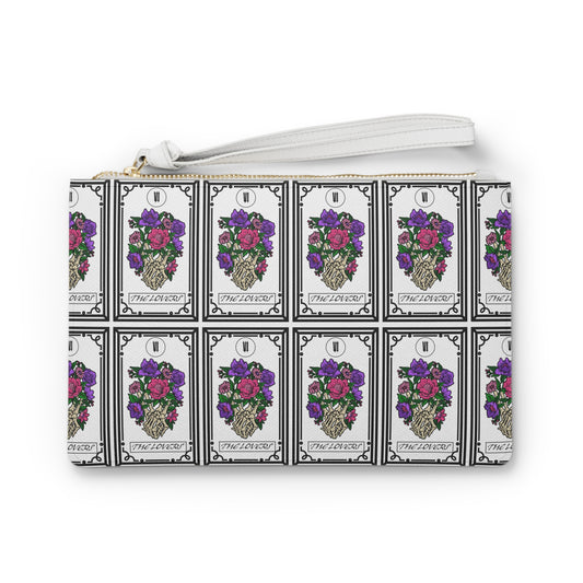 Tarot Collection Lovers Clutch Bag