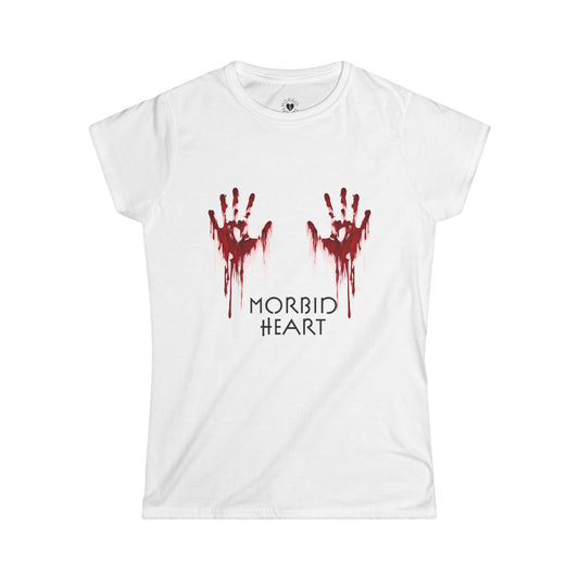 Women’s Bloody Handprints Horror Tee
